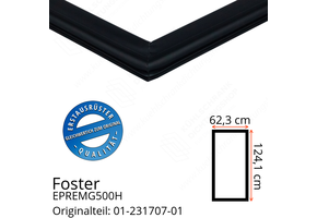 Foster EPREMG500H Türdichtung 124,1 x 62,3 cm