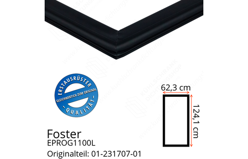 Foster EPROG1100L Türdichtung 124,1 x 62,3 cm