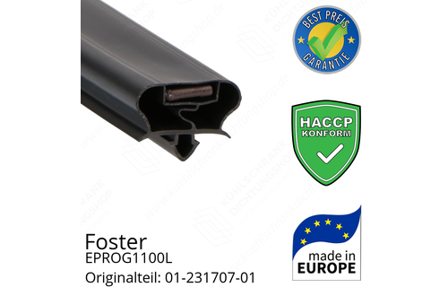 Foster EPROG1100L Türdichtung 124,1 x 62,3 cm