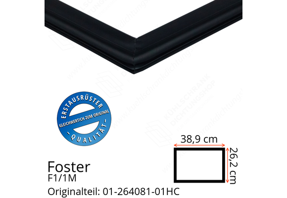 Foster F1/1M Schubladedichtung 26,2 x 38,9 cm
