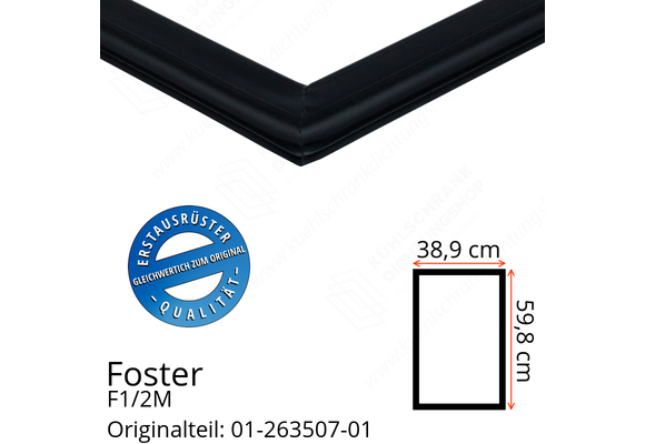 Foster F1/2M Türdichtung 59,8 x 38,9 cm
