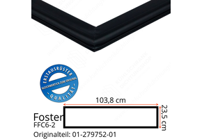 Foster FFC6-2 Schubladedichtung 23,5 x 103,8 cm