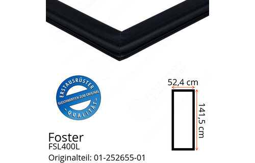 Foster FSL400L Türdichtung 141,5 x 52,4 cm