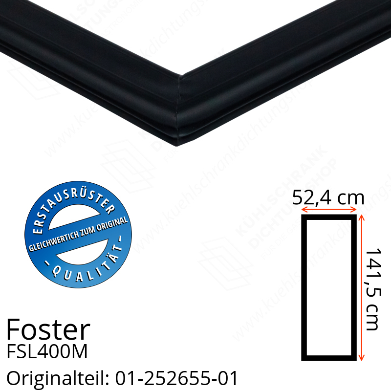 Foster FSL400M Türdichtung 141,5 x 52,4 cm