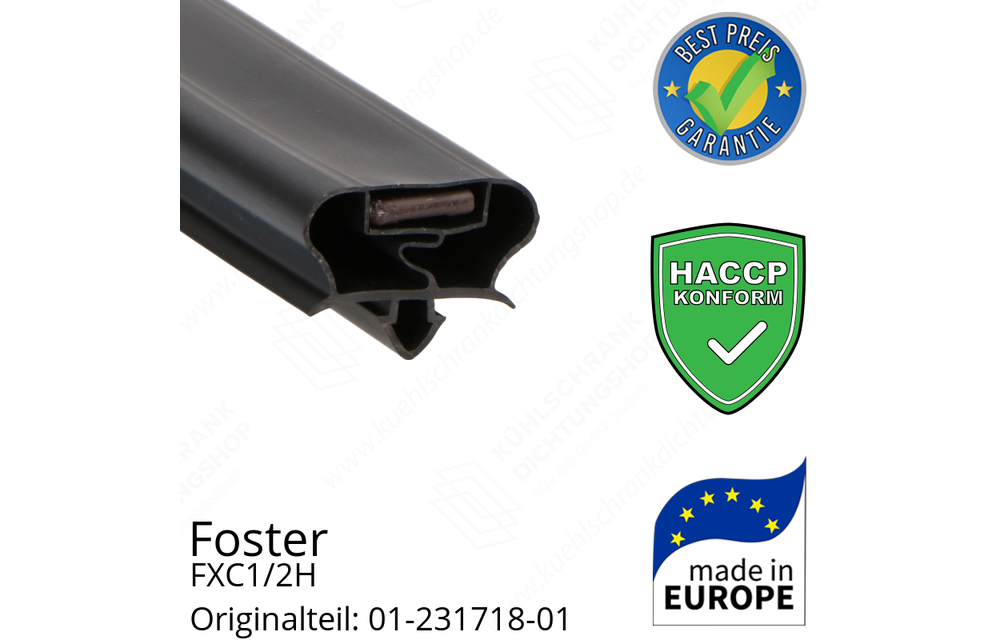 Foster FXC1/2H Türdichtung 63,6 x 40,3 cm