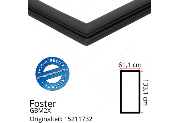 Foster GBM2X Türdichtung 133,1 x 61,1 cm