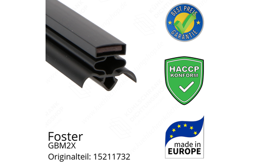 Foster GBM2X Türdichtung 133,1 x 61,1 cm