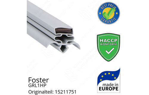 Foster GRL1HP Türdichtung 185,1 x 79,7 cm