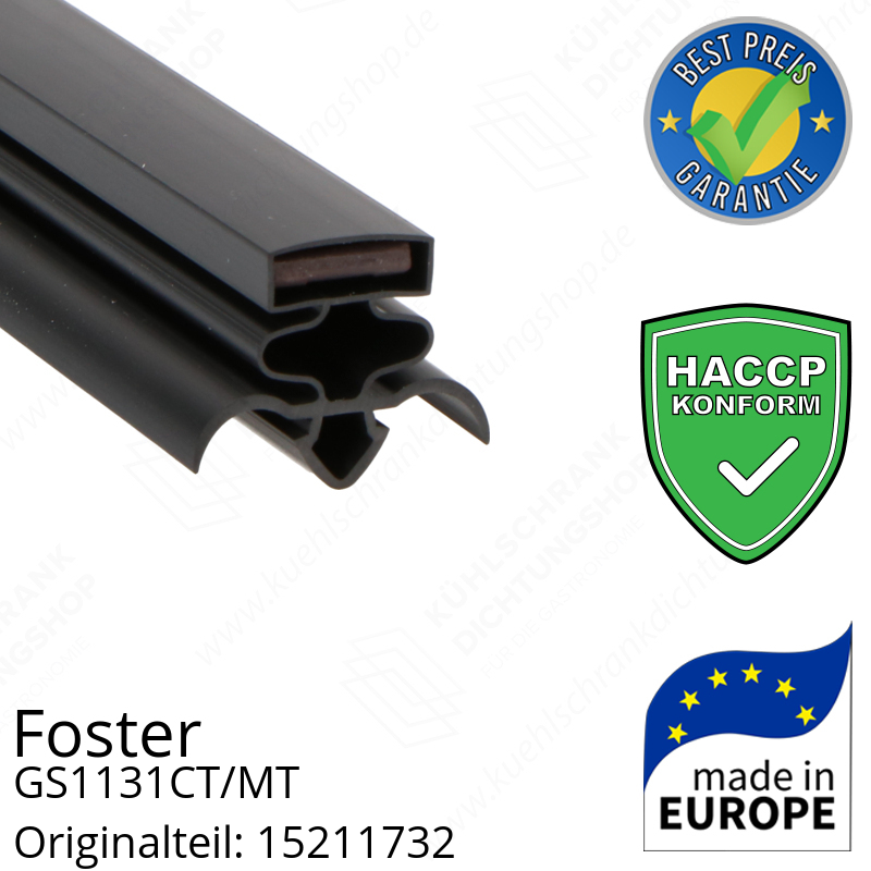 Foster GS1131CT/MT Türdichtung 133,1 x 61,1 cm
