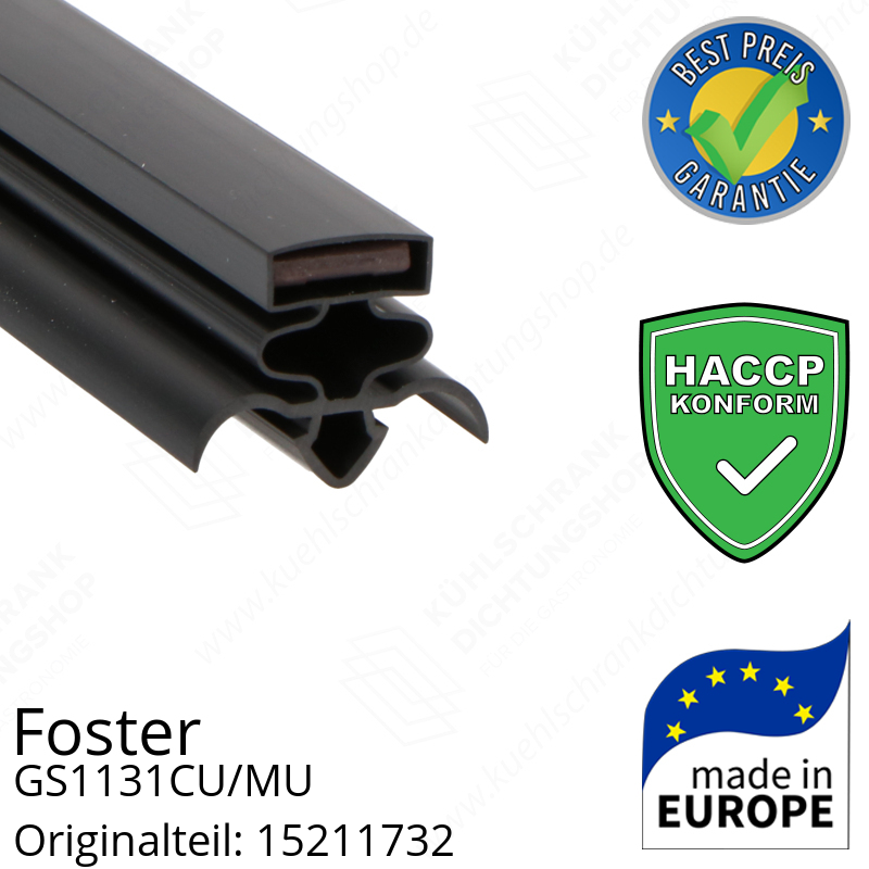 Foster GS1131CU/MU Türdichtung 133,1 x 61,1 cm