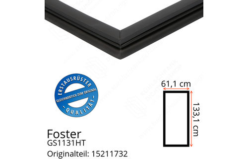 Foster GS1131HT Türdichtung 133,1 x 61,1 cm