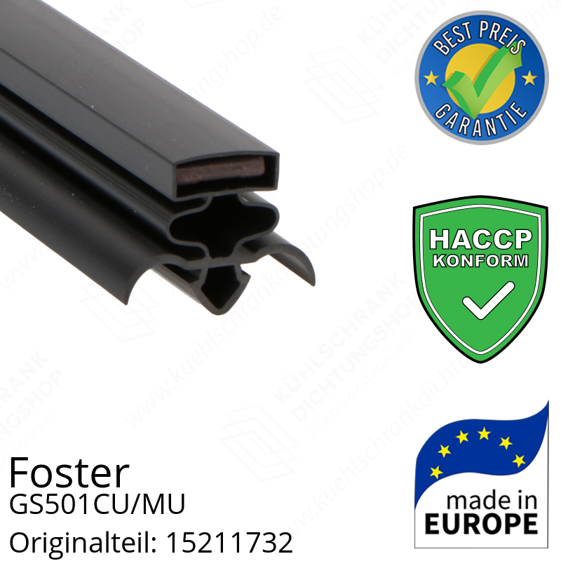 Foster GS501CU/MU Türdichtung 133,1 x 61,1 cm