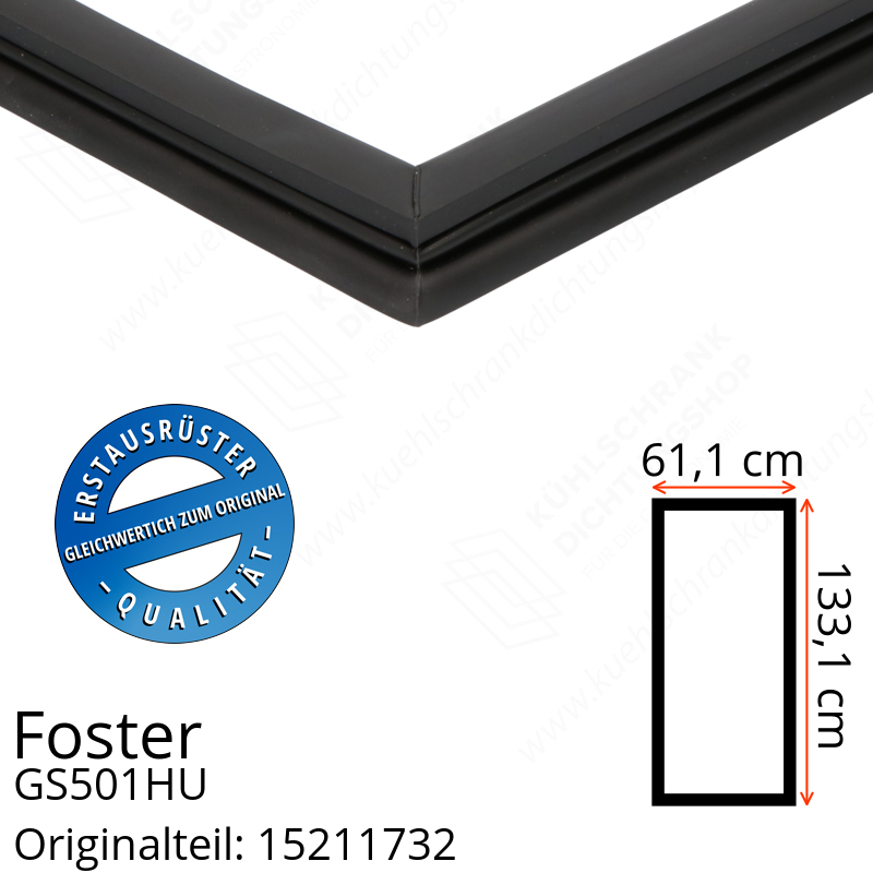 Foster GS501HU Türdichtung 133,1 x 61,1 cm