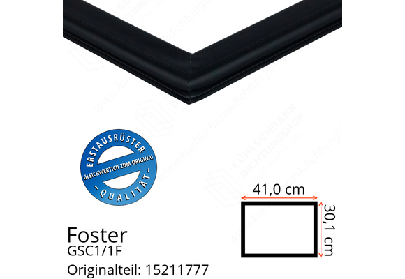 Foster GSC1/1F Schubladedichtung 30,1 x 41,0 cm