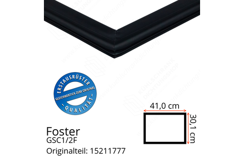 Foster GSC1/2F Schubladedichtung 30,1 x 41,0 cm