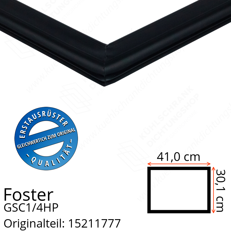 Foster GSC1/4HP Schubladedichtung 30,1 x 41,0 cm