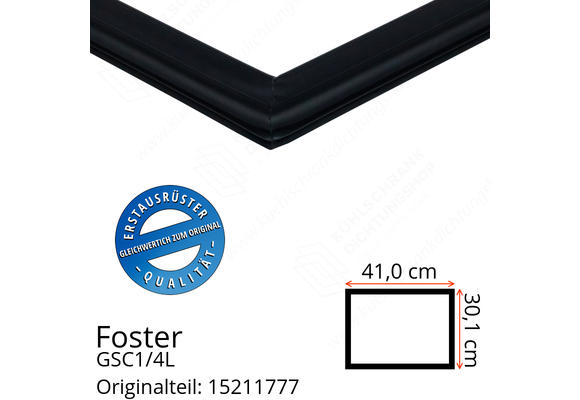 Foster GSC1/4L Schubladedichtung 30,1 x 41,0 cm