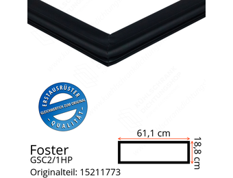 Foster GSC2/1HP Schubladedichtung 18,8 x 61,1 cm