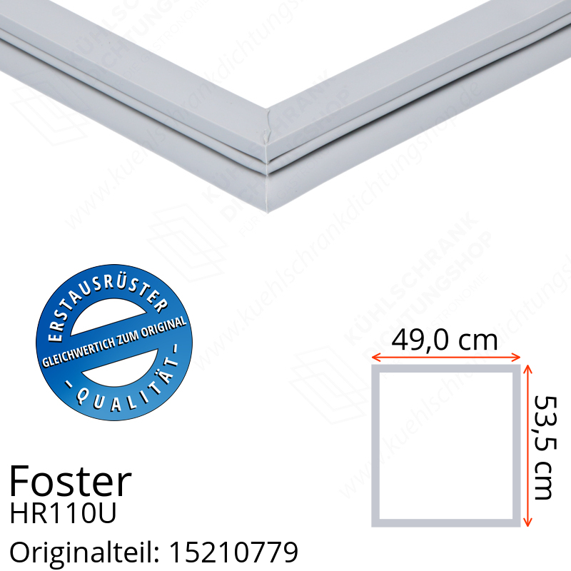 Foster HR110U Türdichtung 53,5 x 49,0 cm