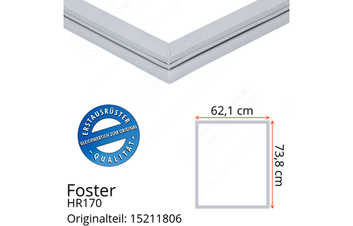 Foster HR170 Türdichtung 73,8 x 62,1 cm