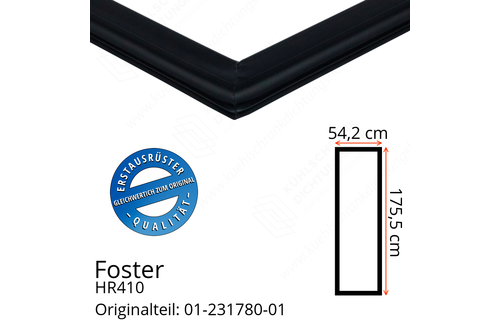 Foster HR410 Türdichtung 175,5 x 54,2 cm