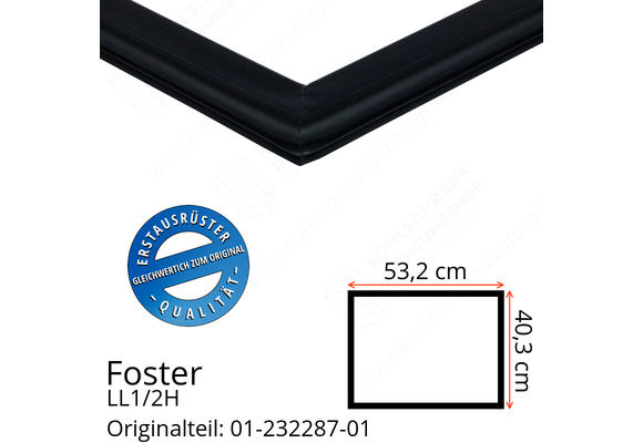 Foster LL1/2H Schubladedichtung 40,3 x 53,2 cm