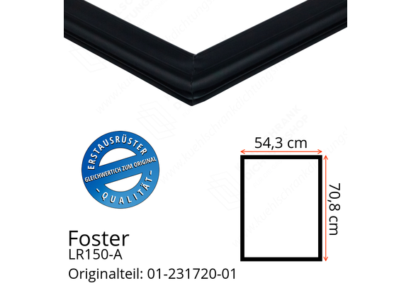 Foster LR150-A Türdichtung 70,8 x 54,3 cm