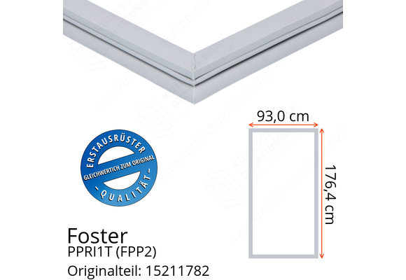 Foster PPRI1T (FPP2) Türdichtung 176,4 x 93,0 cm