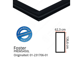 foster PREMS450L Türdichtung 136,6 x 62,3 cm