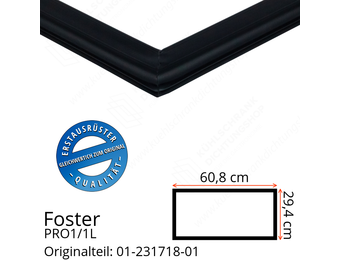 Foster PRO1/1L Schubladedichtung 29,4 x 60,8 cm