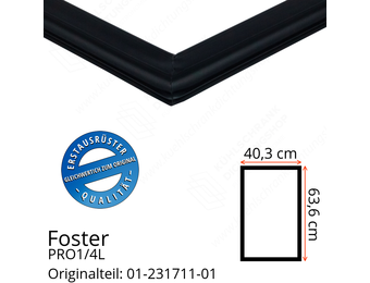 Foster PRO1/4L Türdichtung 63,6 x 40,3 cm