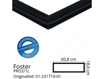 Foster PRO2/1L Schubladedichtung 18,0 x 60,8 cm