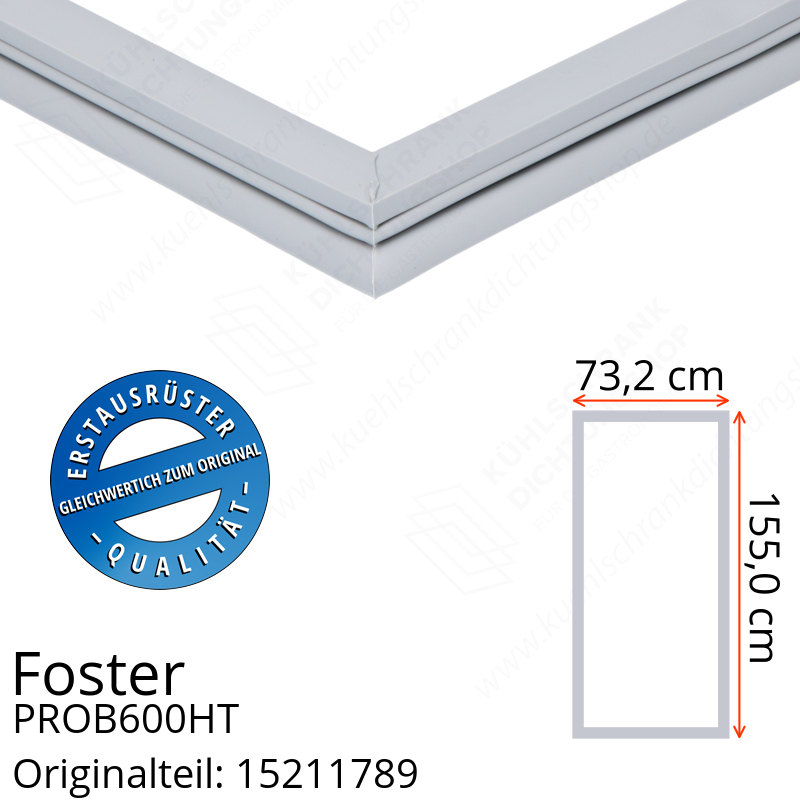 Foster PROB600HT Türdichtung 155,0 x 73,2 cm