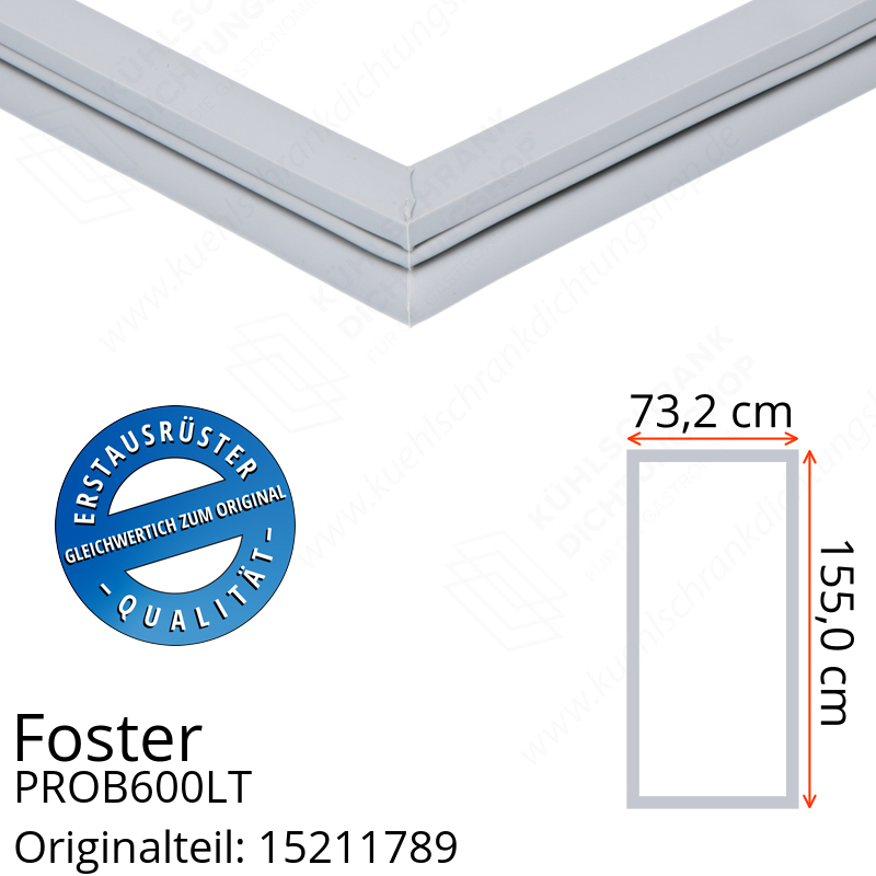 Foster PROB600LT Türdichtung 155,0 x 73,2 cm