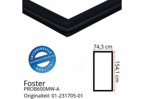 Foster PROB600MW-A Türdichtung 154,1 x 74,3 cm