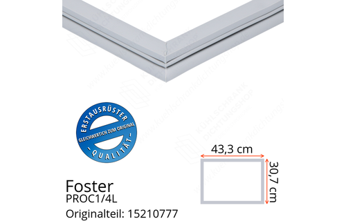 Foster PROC1/4L Schubladedichtung 30,7 x 43,3 cm