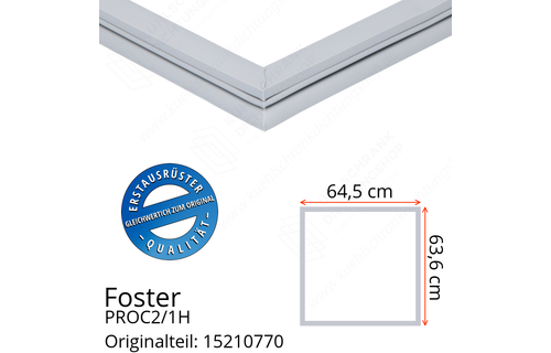 Foster PROC2/1H Türdichtung 63,6 x 64,5 cm