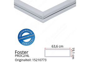 Foster PROC2/4L Schubladedichtung 19,1 x 63,6 cm