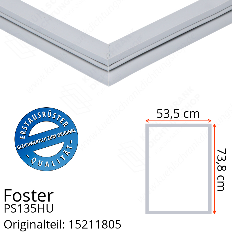 Foster PS135HU Türdichtung 73,8 x 53,5 cm