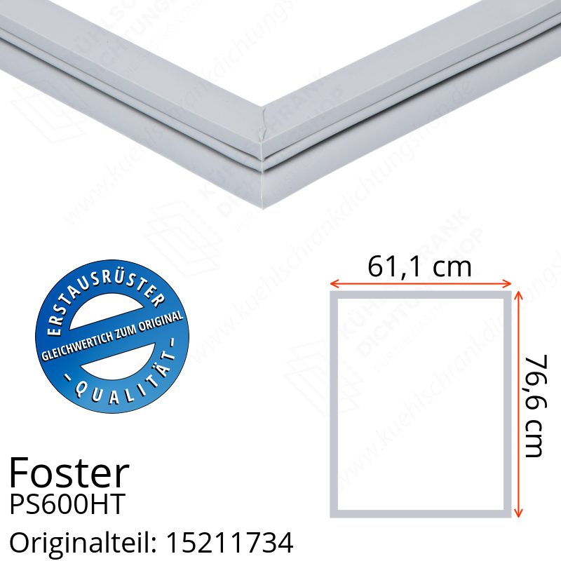 Foster PS600HT Türdichtung 76,6 x 61,1 cm