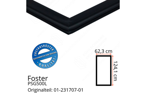 Foster PSG500L Türdichtung 124,1 x 62,3 cm