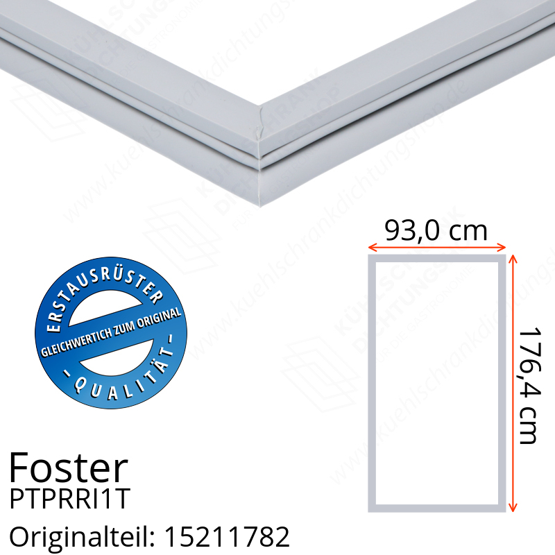 Foster PTPRRI1T Türdichtung 176,4 x 93,0 cm