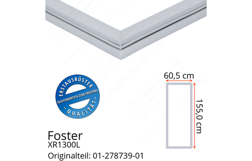 Foster XR1300L Türdichtung 155,0 x 60,5 cm