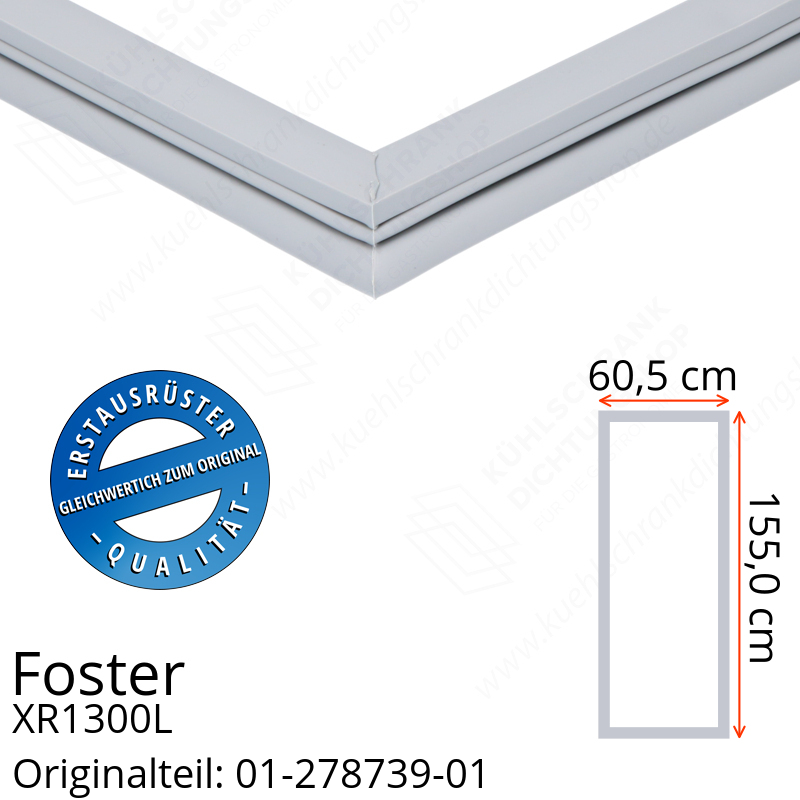 Foster XR1300L Türdichtung 155,0 x 60,5 cm