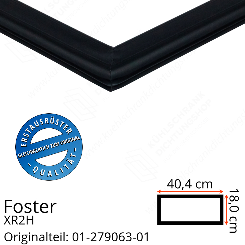 Foster XR2H Schubladedichtung 18,0 x 40,4 cm
