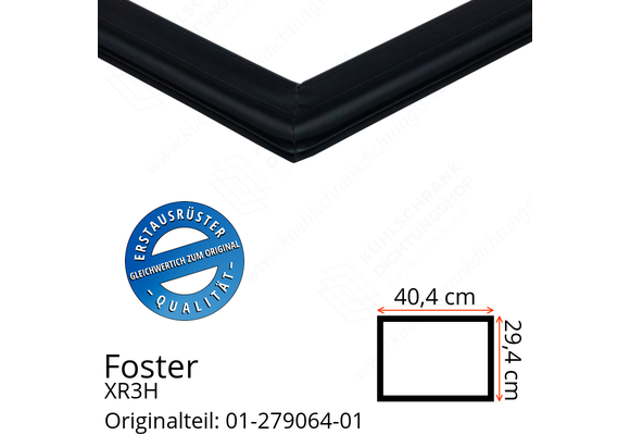 Foster XR3H Schubladedichtung 29,4 x 40,4 cm