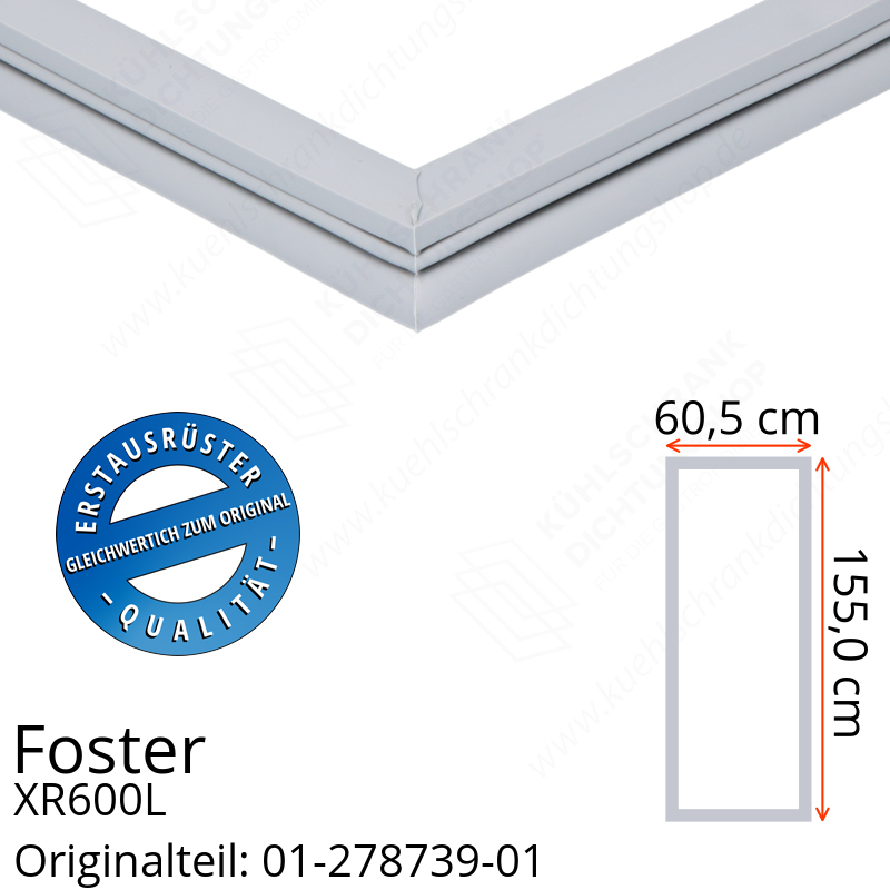 Foster XR600L Türdichtung 155,0 x 60,5 cm
