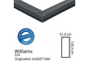 Williams Z24 Türdichtung 129,3 x 51,3 cm