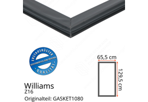 Williams Z16 Türdichtung 129,5 x 65,5 cm