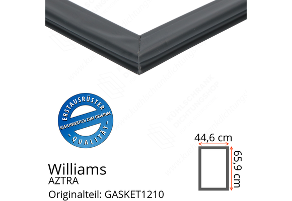 Williams AZTRA Türdichtung 65,9 x 44,6 cm